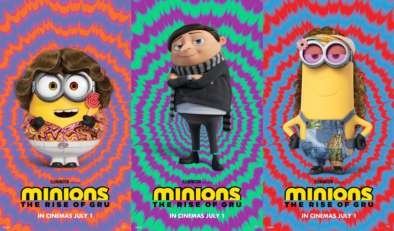 Minions the rise of gru coloring pages
