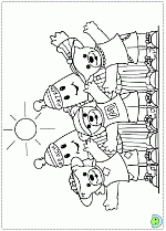 Bananas in pyjamas coloring pages bananas in pyjamas printable coloring pages