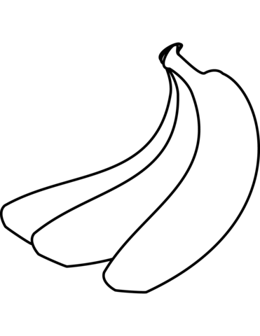 Bananas coloring page free printable coloring pages