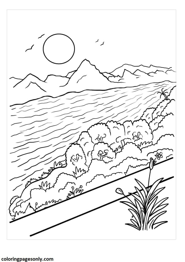 Rivers coloring pages printable for free download