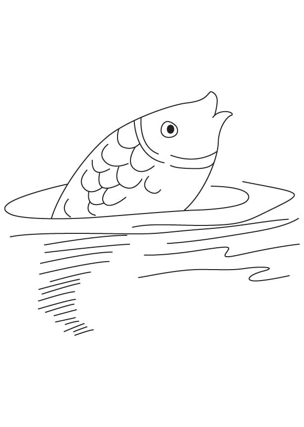 Fish moving in water coloring page download free fish moving in water coloring page for kids best coloring pages