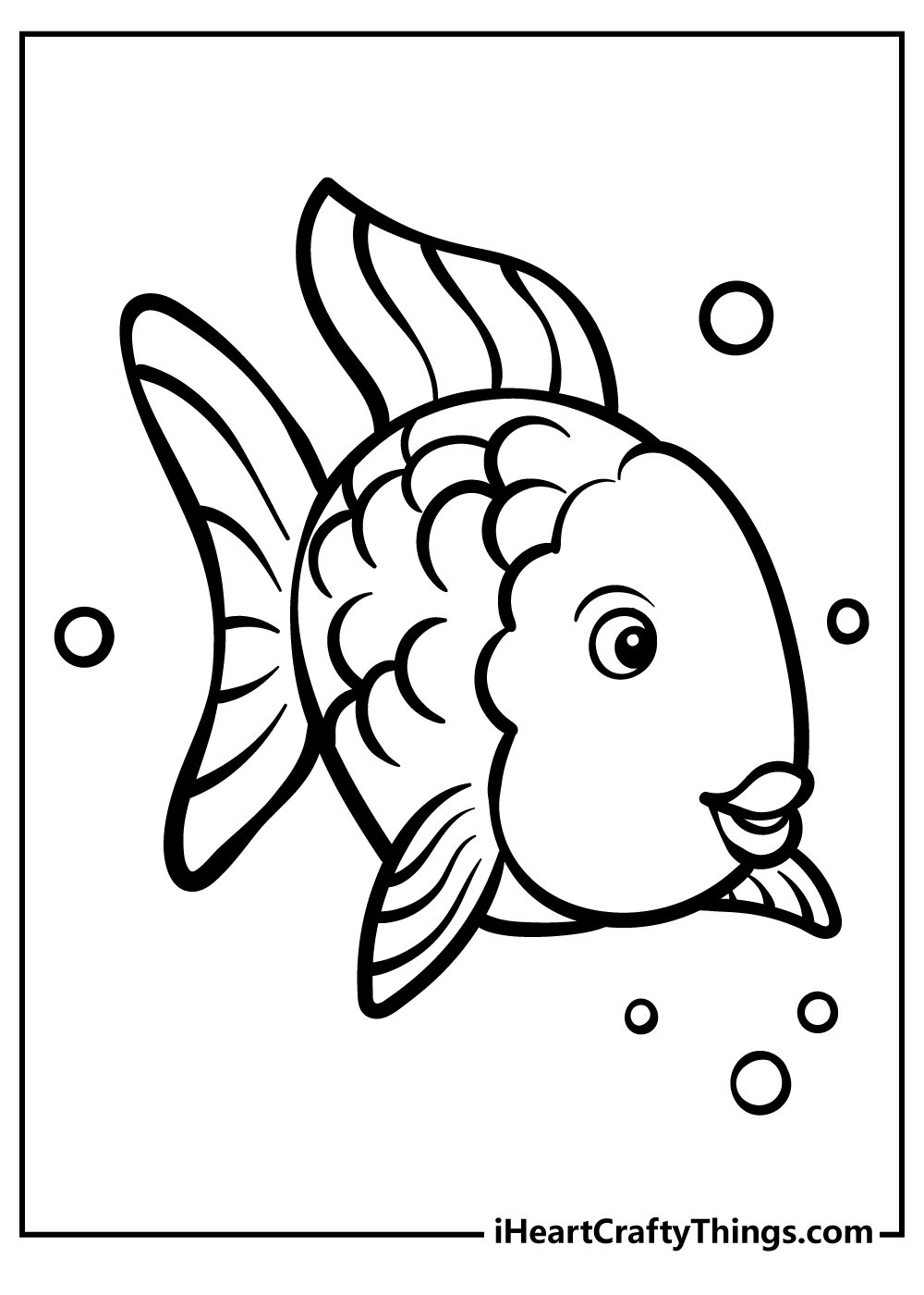 Fish coloring pages free printables