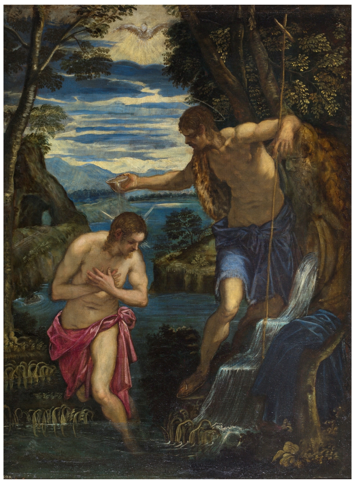 The baptism of christ