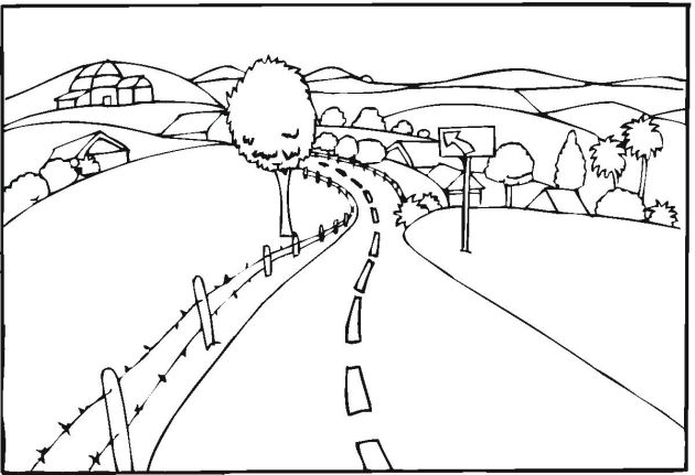 Free landscape coloring pages coloring pages colorful landscape adult coloring pages