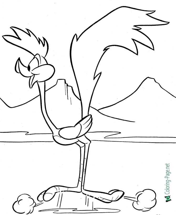 Bugs bunny coloring pages