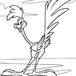 Looney tunes characters coloring pages printable for free download