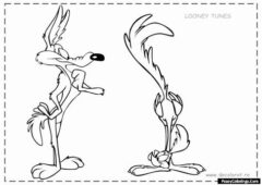 Road runner coloring pages to print for free