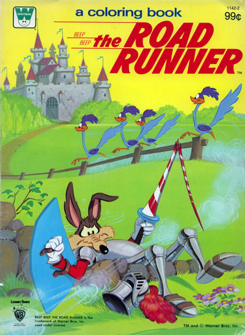 Road runner coloring book coloring books at retro reprints