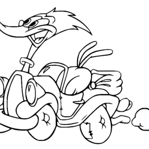 Woody woodpecker coloring pages printable for free download