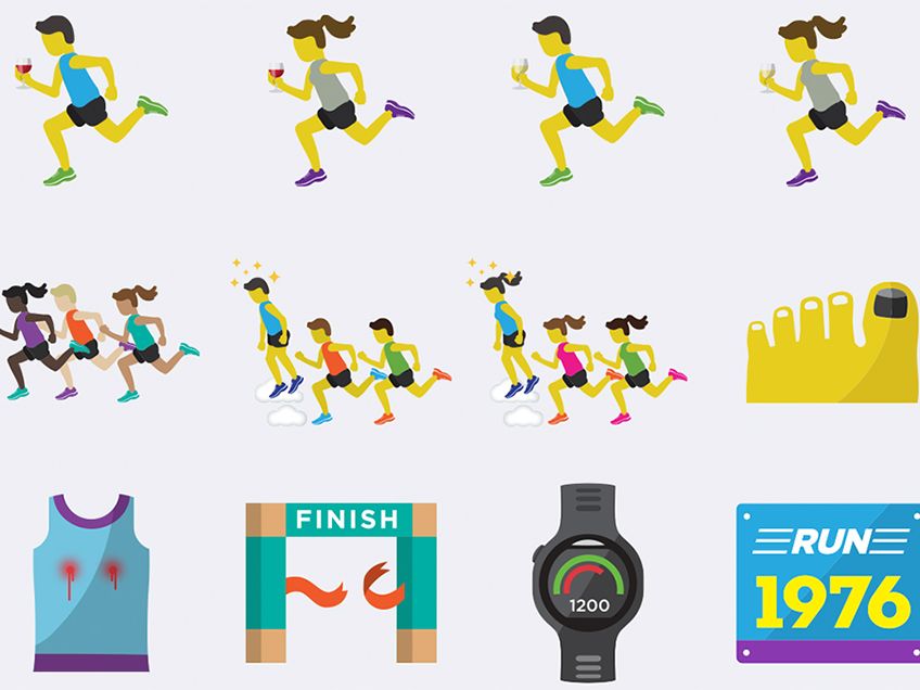 New app brings more emojis to a runners fingertips runners world