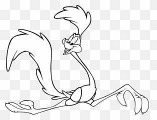 Wile e coyote face clipart