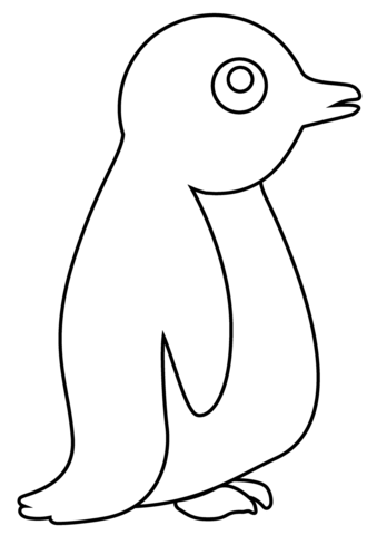 Penguin emoji coloring page free printable coloring pages