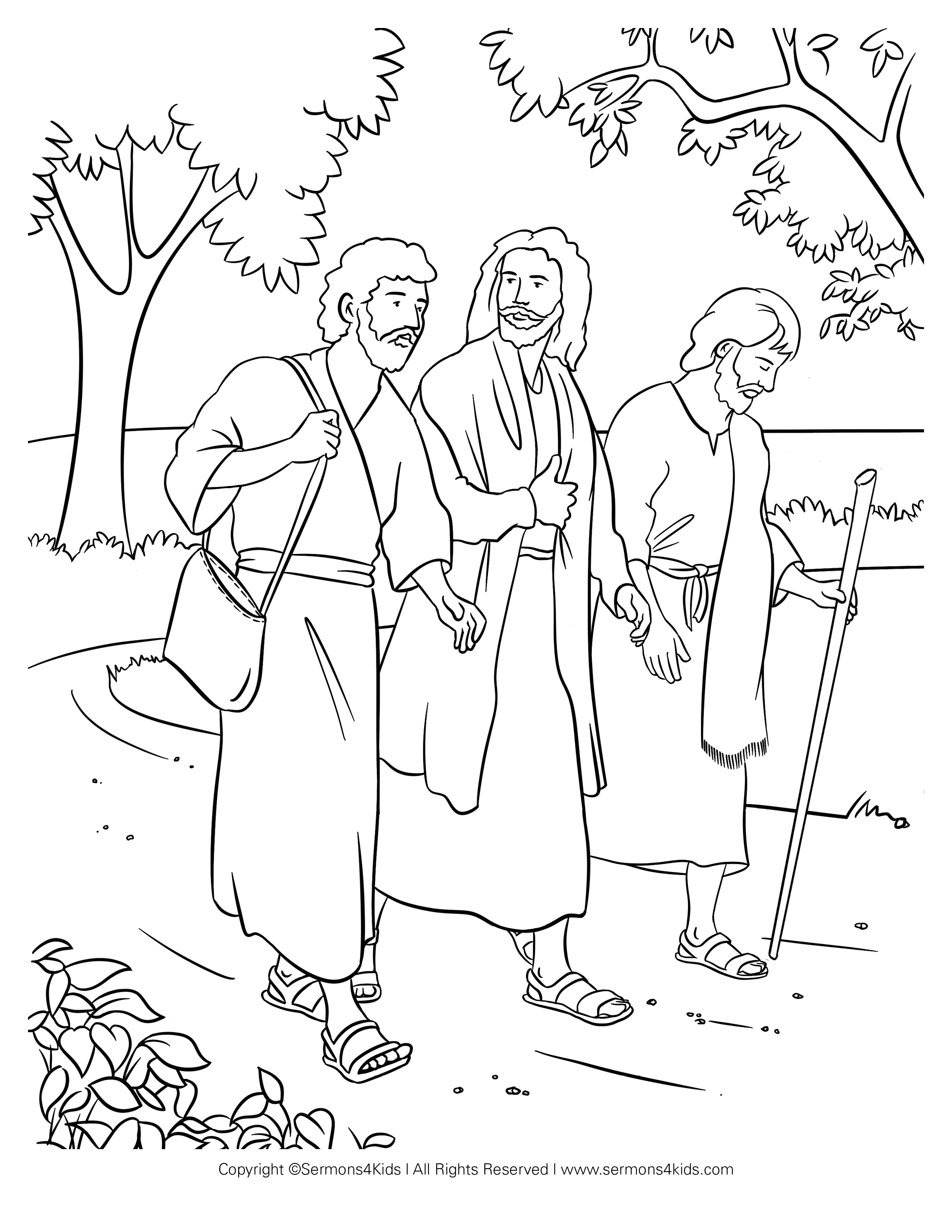 Road to emmaus childrens sermons from sermonski