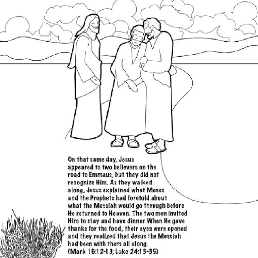 Christian easter story cards