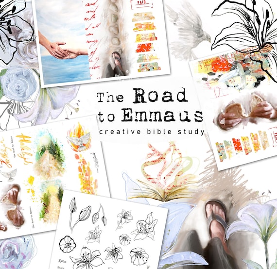 The road to emmaus a creative bible study bible journaling creative devotional digital download