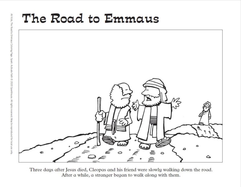 Sunday school lesson april th âthe road to emmausâ