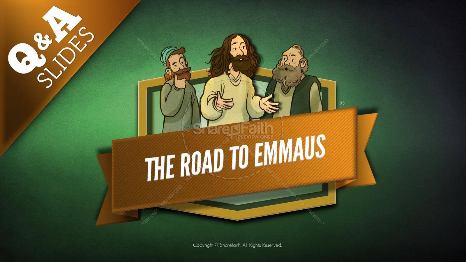 Luke road to emmaus kids bible stories â