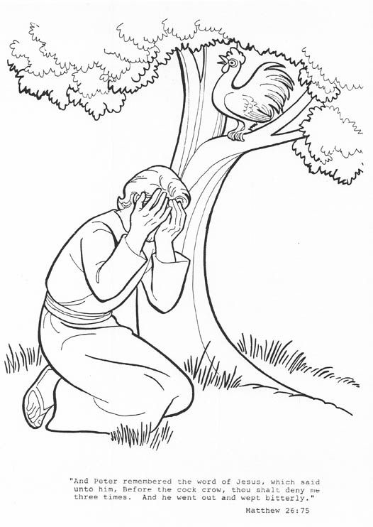 Road to emmaus coloring page