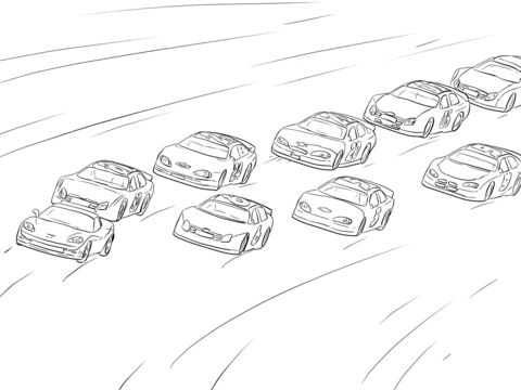 Nascar racing coloring page free printable coloring pages cars coloring pages race car coloring pages coloring pages