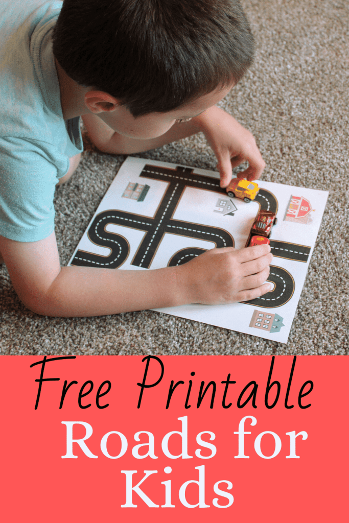 Printable roads for kids