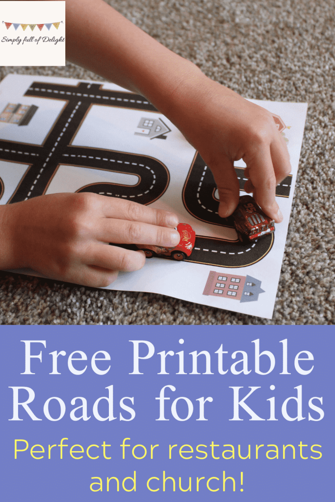 Printable roads for kids