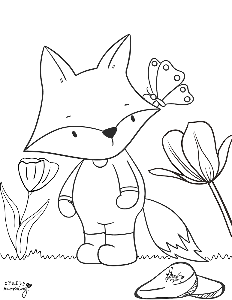 Cute coloring pages for kids to print