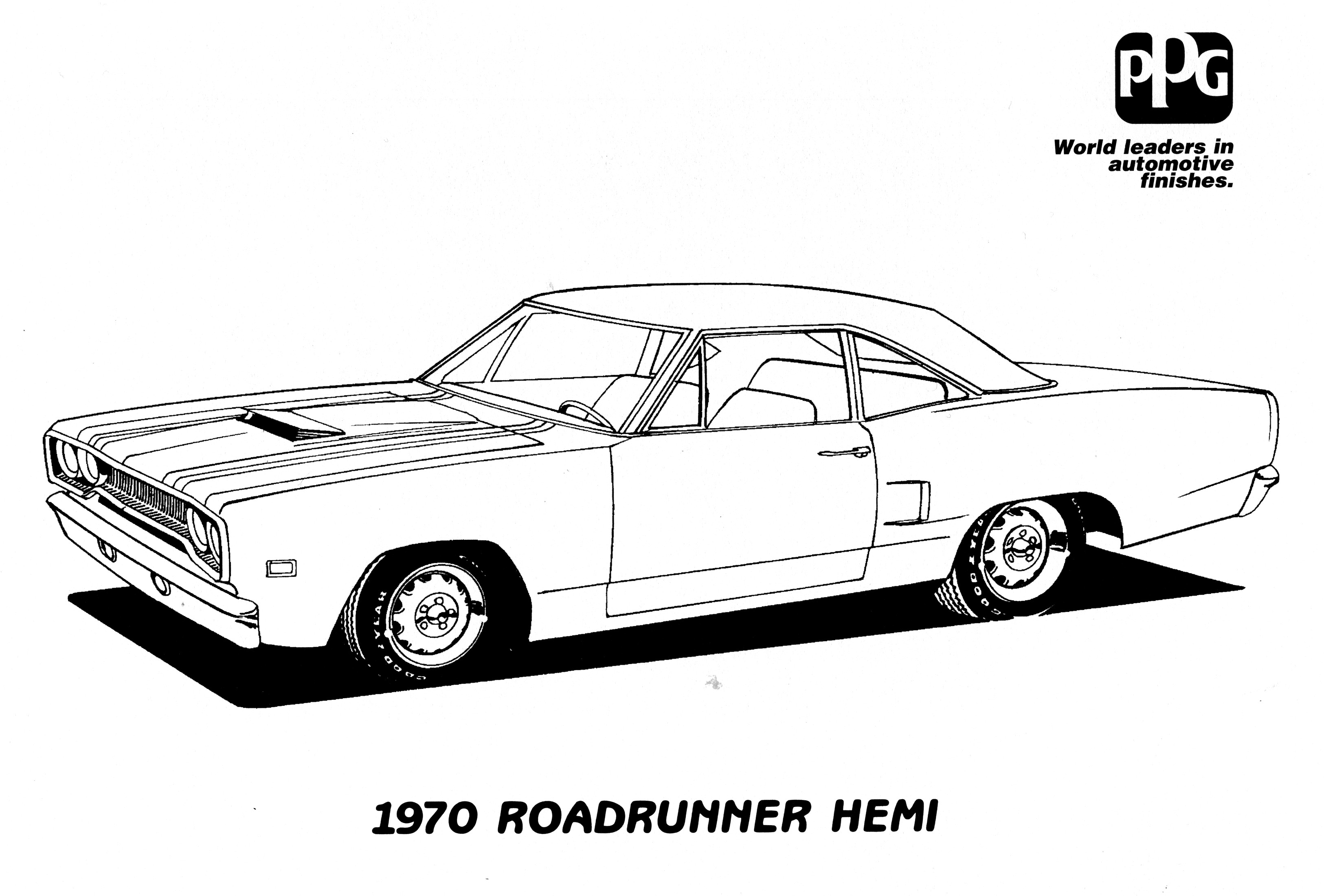 Mopar coloring book