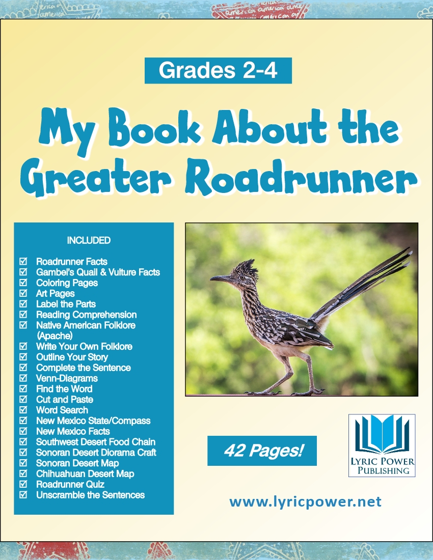 My book about the greater roadrunner grades