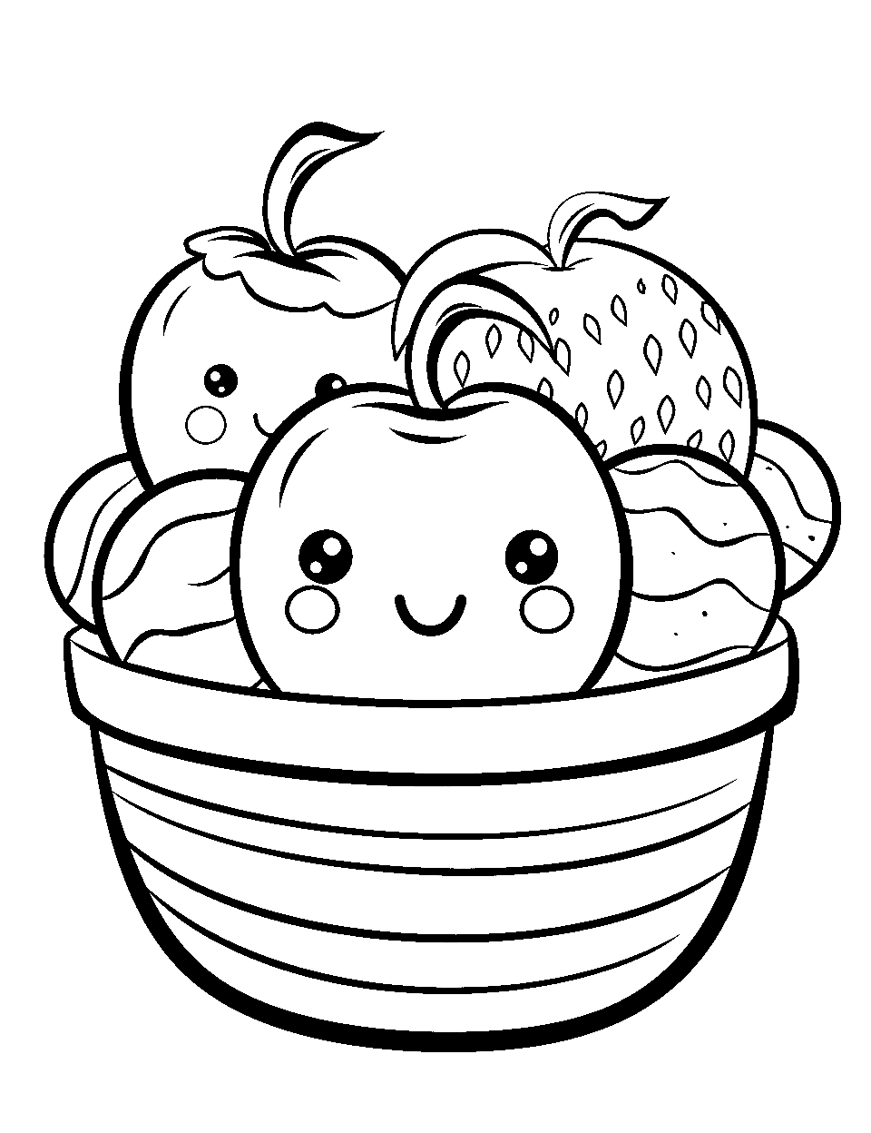 Food coloring pages free printable sheets