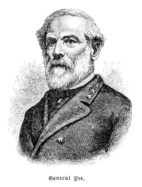 Robert e lee stock illustrations royalty