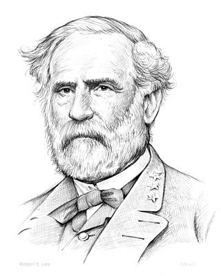 Robert e lee art prints for sale