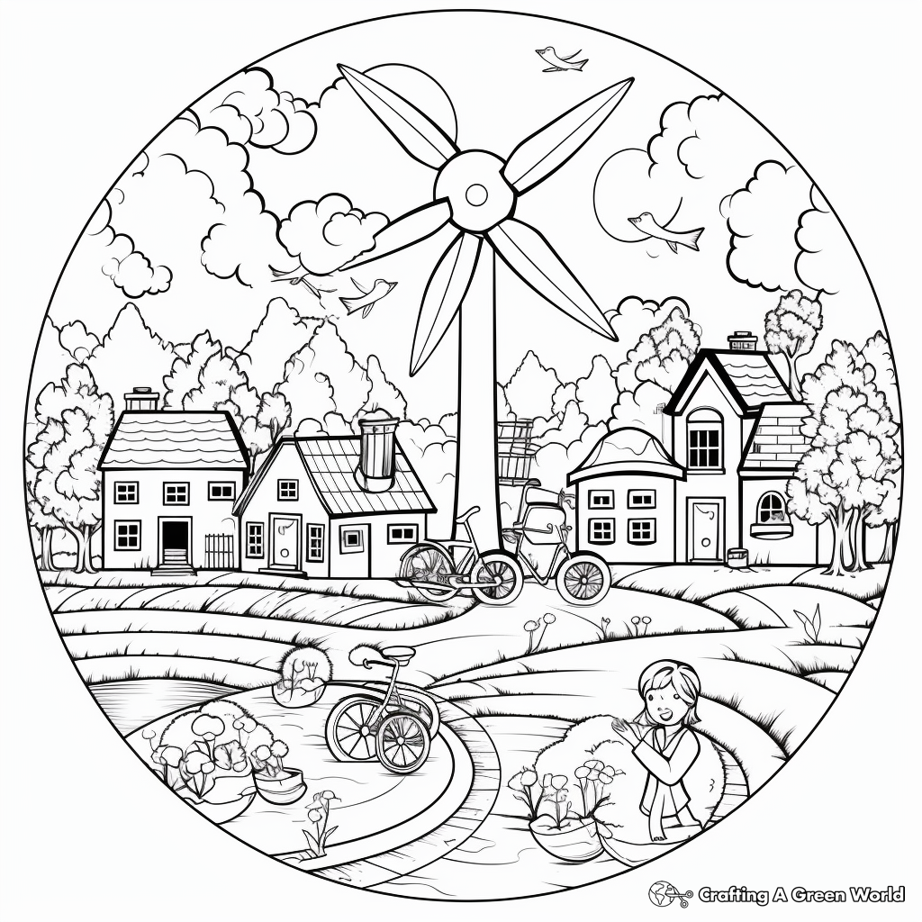 April coloring pages