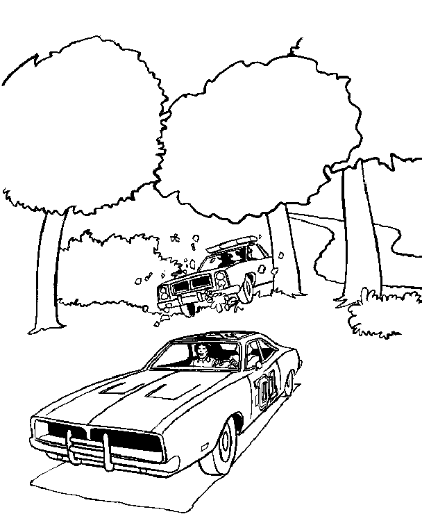 General lee coloring pages