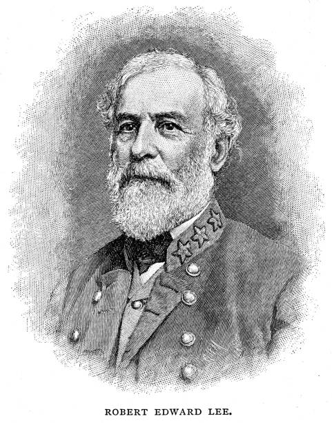 Robert e lee stock illustrations royalty