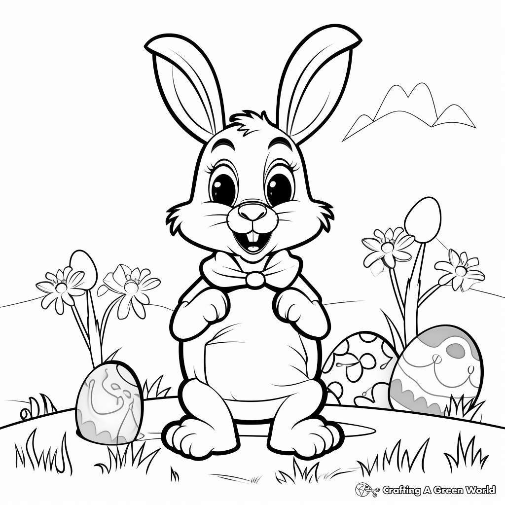 April coloring pages