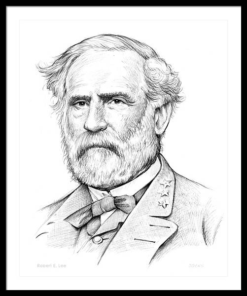 General robert e lee framed art prints for sale