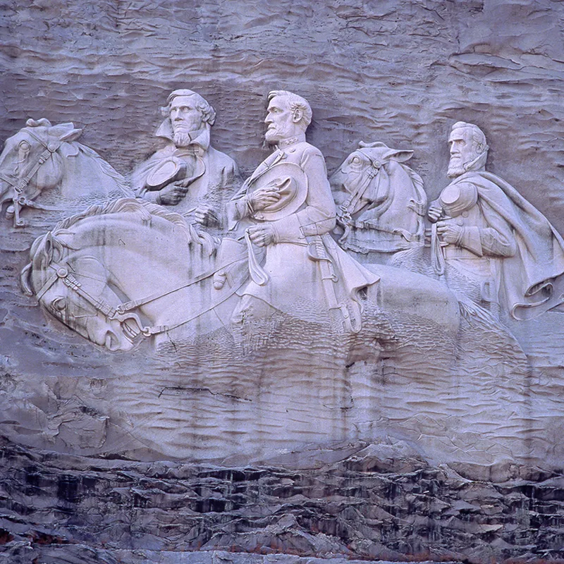 What will happen to stone mountain americas largest confederate memorial history smithsonian magazine