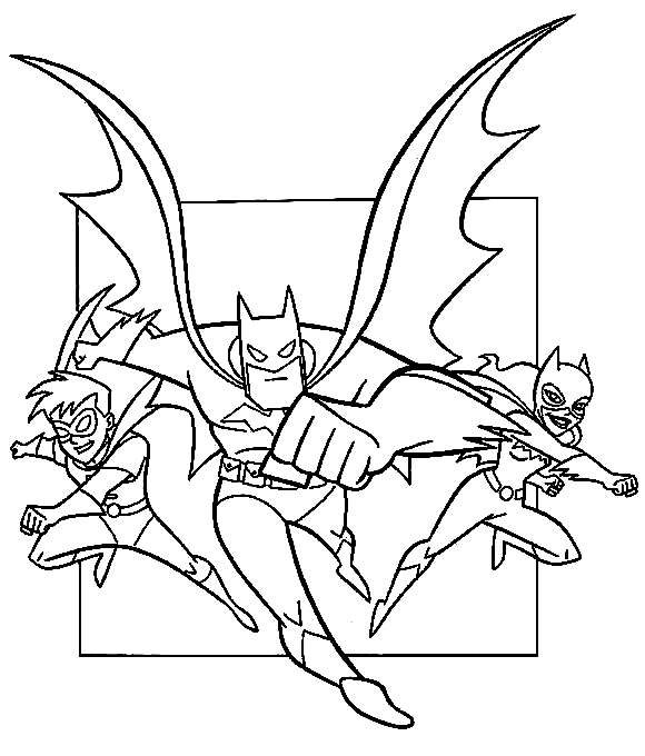 Batman coloring pages printable for free download