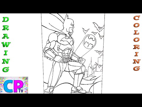 Batman coloring pages