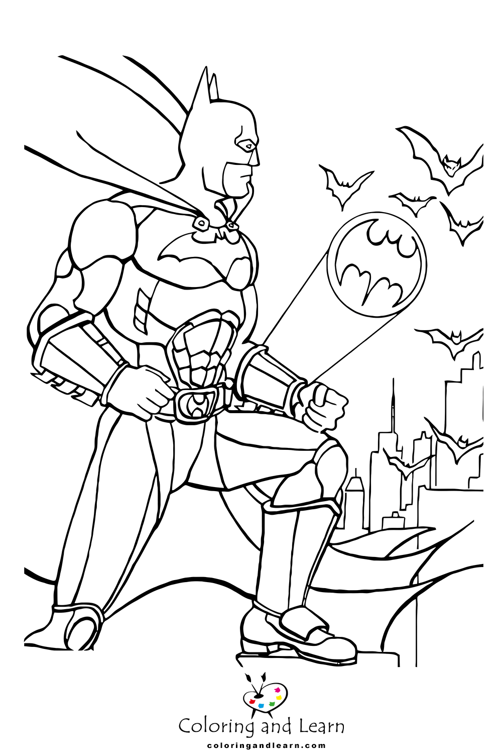 Batman coloring pages