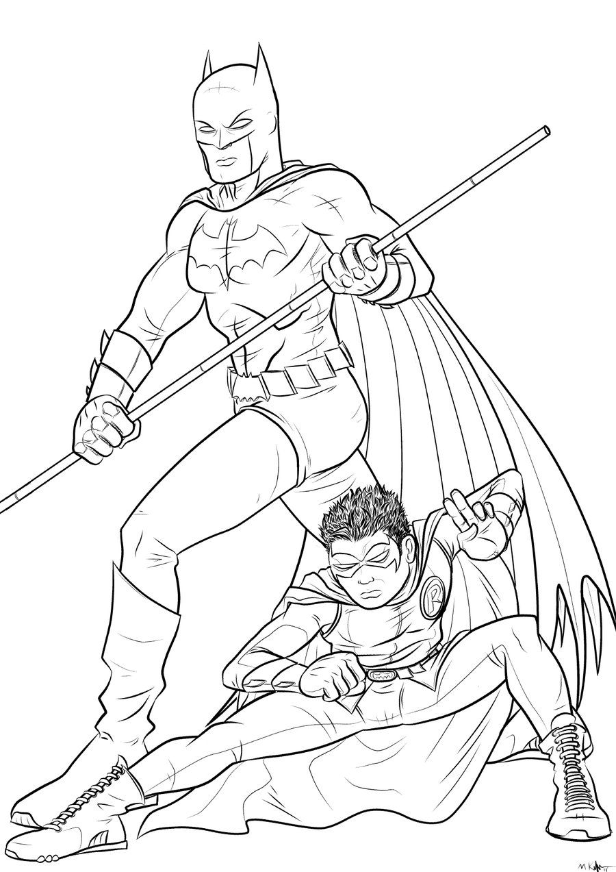 Batman and robin desenho batman pãginas para colorir batman