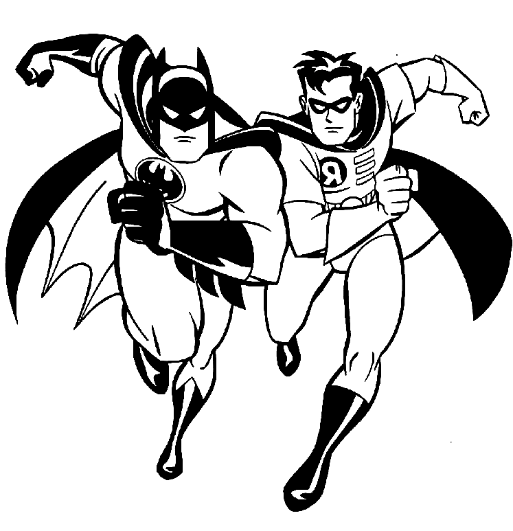 Batman coloring pages printable for free download