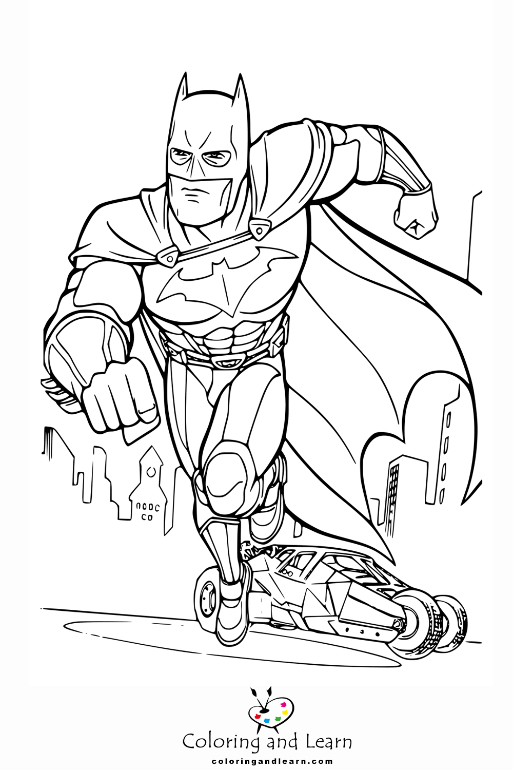 Batman coloring pages