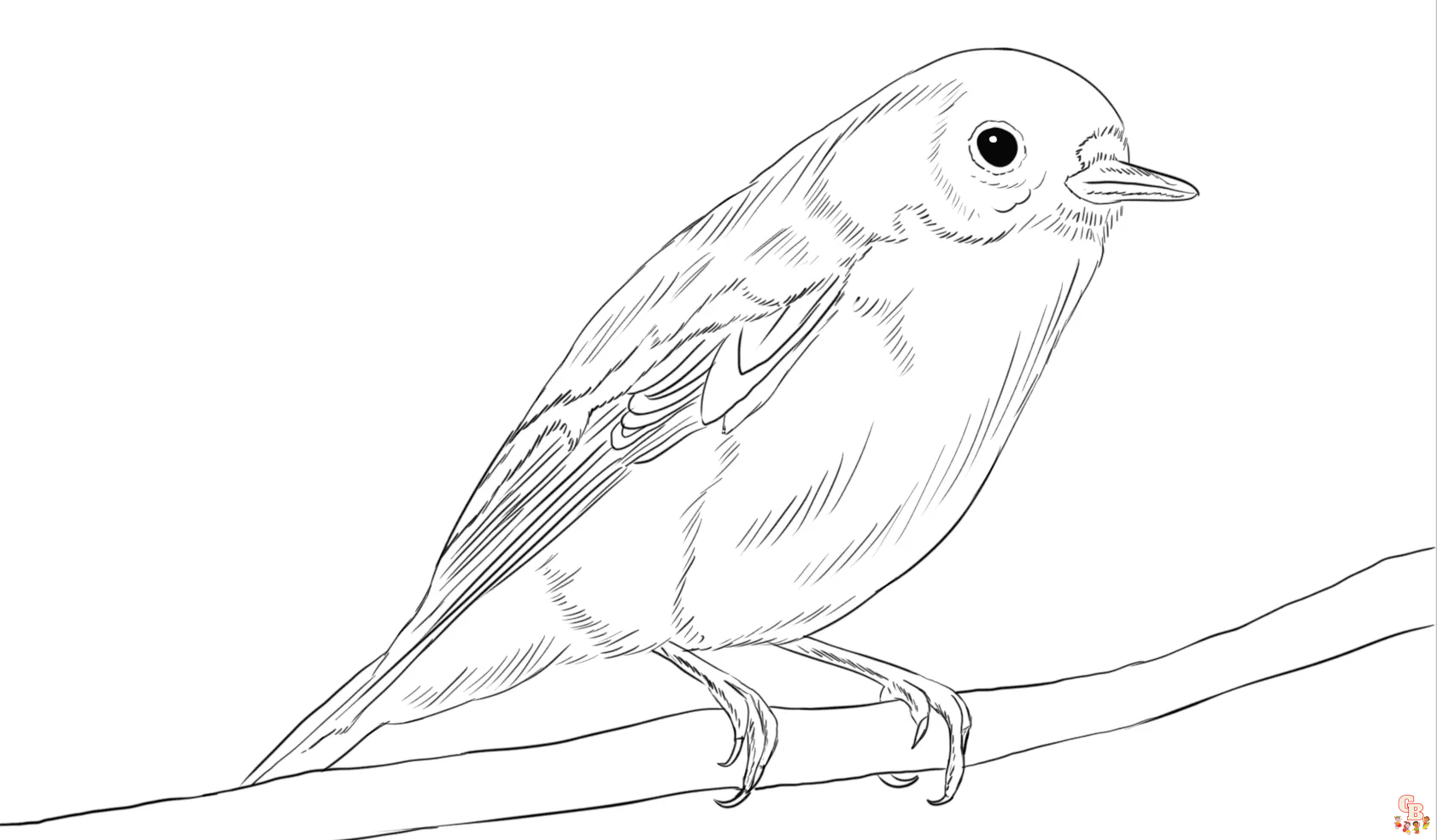 Get creative with robin coloring pages