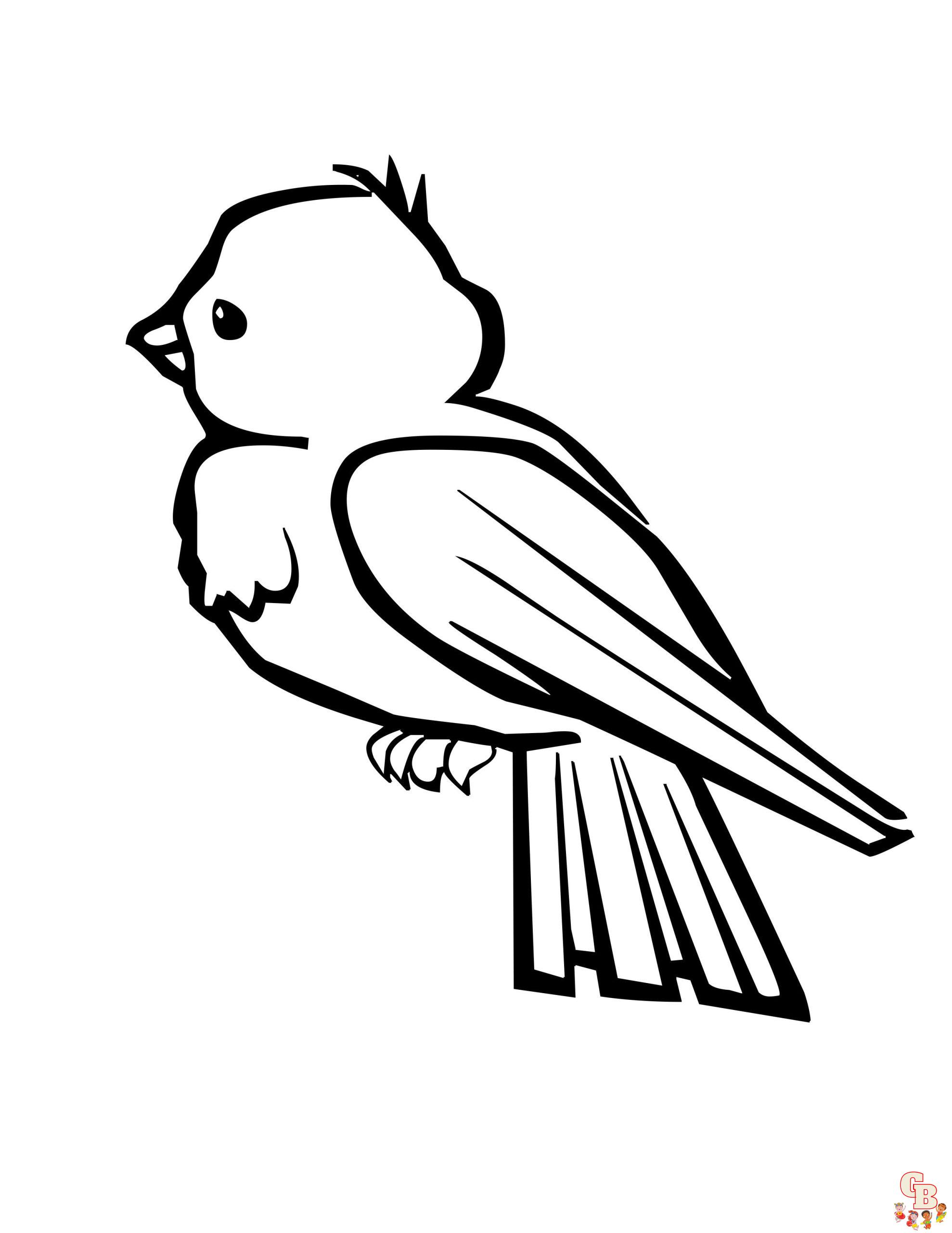 Get creative with robin coloring pages