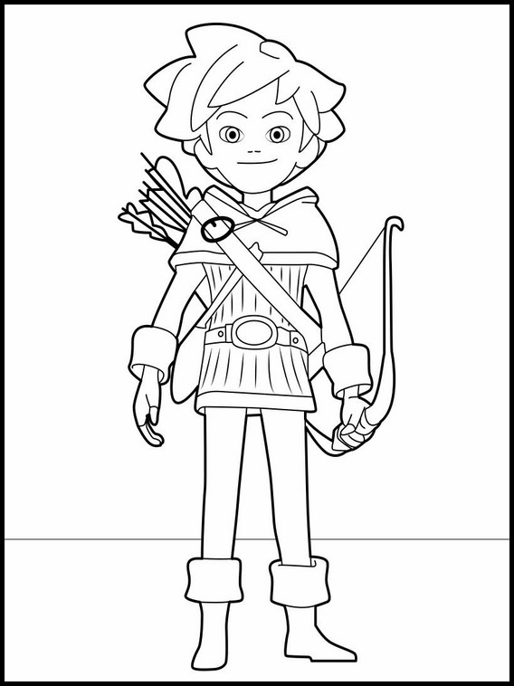 Coloring pages robin hood