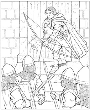 The story of robin hood coloring book green john boeken