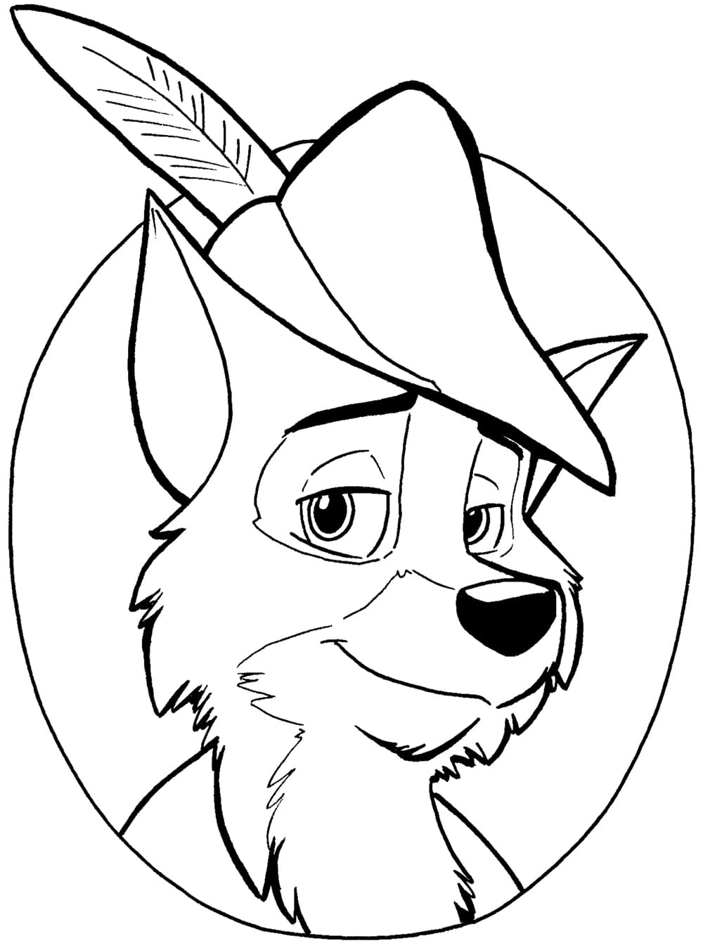 Robin hood coloring pages