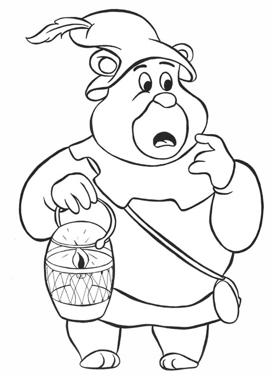 Robin hood coloring pages