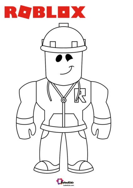 Roblox games characters series coloring pages cartoon coloring pages printable coloring pages coloring pages